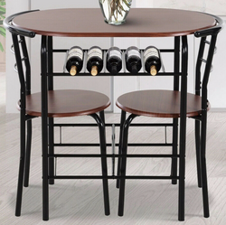 Samia Rustic Dining Table & Chairs