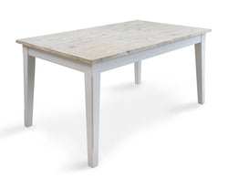 Fatime Extending Rustic Dining Table in Grey Color
