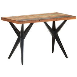 Akyra Reclaimed Wood Dining Table in Natural Wood