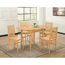 Colson Extending Rustic Dining Table & Chairs
