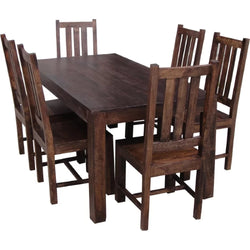 Fidel Rustic Dining Table & Chairs