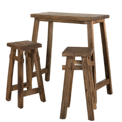 Gael Rustic Dining Table & Chairs