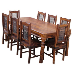 Lukas Rustic Dining Table & Chairs