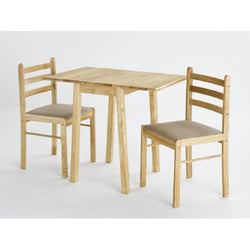 Mallary Drop Leaf Farmhouse Dining Table & Chairs