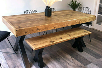 Enhance Your Dining Space with a Rustic Farmhouse Dining Table