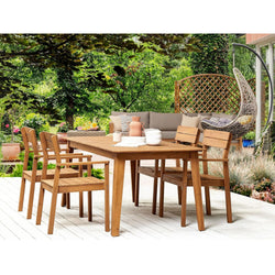 Rolph Rustic Dining Table & Chairs