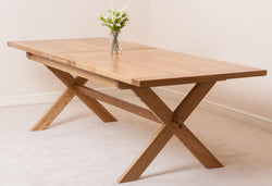 Gia Extending Rustic Dining Table