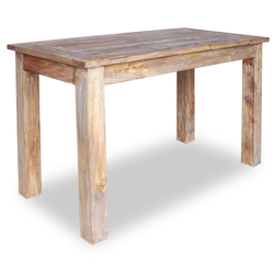 Cazden Reclaimed Wood Dining Table - Brown