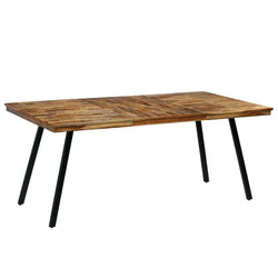 Gisele Reclaimed Wood Dining Table - Brown