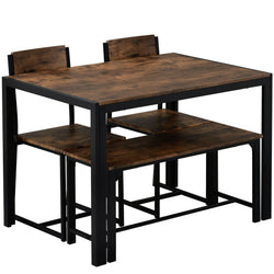 Eveland Rustic Dining Table & Chairs