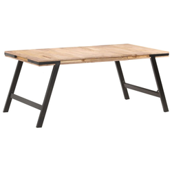 Hamilton Rustic Dining Table - Brown