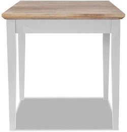 Ella Extendable Farmhouse Dining Table - White Color
