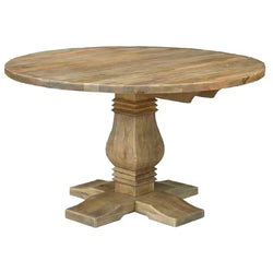 Chiyo Rustic Dining Table in Natural Color